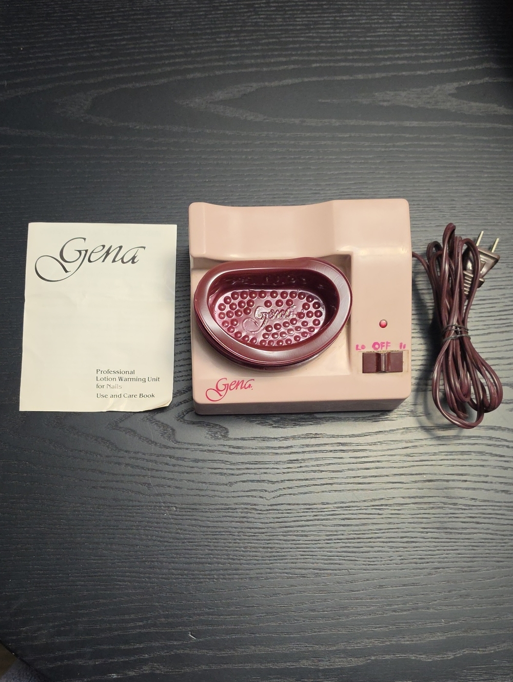 GENA, Vintage Pink Professional Lotion Warmer